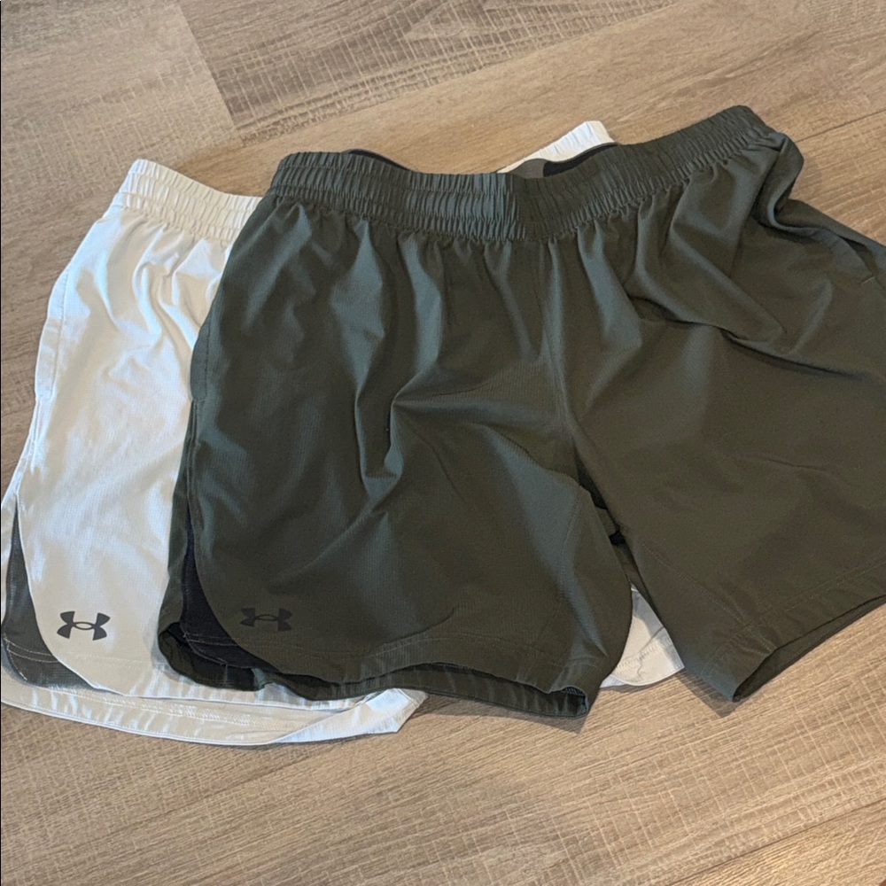 Under Armour Set of 2 Men’s Athletic Training Shorts - Size XL - Picture 7 of 11